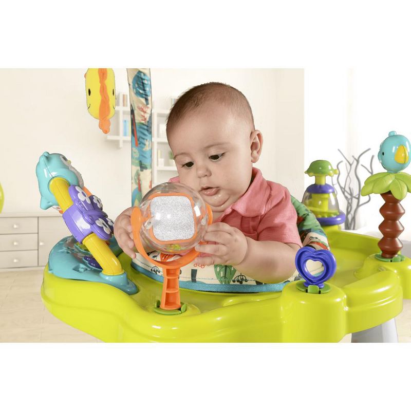 Creative Baby Woodland Activity Center, 3 Adjustable Heights, 5+ Melodies and Sensory Toys, Safe, Stimulating, and Comfortable for your Child, 3 of 8