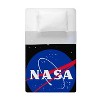 Sleep Squad Nasa Logo 60 x 80  Raschel Plush Blanket - 4 of 4