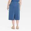 Women's Sandwash Midi Skirt - A New Day™ - 2 of 3