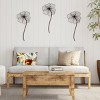 Hastings Home Rustic Metal Wire Flower Wall Art - Brown - 4 of 4