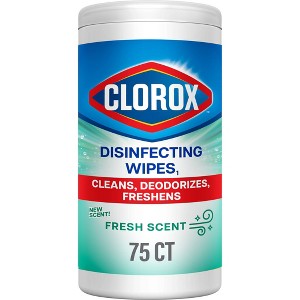 Clorox Fresh Disinfecting Wipes Bleach Free Cleaning Wipes - 1 of 4
