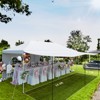 10x20 Pop Up Canopy Tent, Commercial Heavy Duty Canopy Tents for Parties with Roller Bag, 10x20 Tents with 6 Removable Sidewalls, 6 Sand Bags - 3 of 4