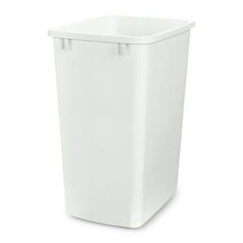 Rubbermaid 21 Quart Traditional Kitchen, Bathroom, And Office Wastebasket  Trash Can, Bisque (2 Pack) : Target