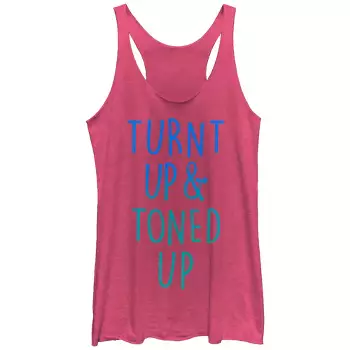 Women's Chin Up I Followed My Heart To The Gym Racerback Tank Top ...