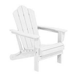 Hyleory HDPE Outdoor Folding Chair with Cloud-Shaped Backrest, Portable Patio Seating - 1 of 4