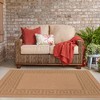 Unique Loom    Outdoor Border Greek Key Area Rug - 3 of 4