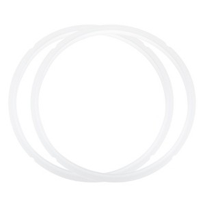 Unique Bargains Cooker Replacement Parts Silicone Sealing Rings for Pressure Pot 2 Pcs - 1 of 4