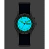 Caravelle by Bulova Men's Quartz with Light Up Vintage Watch, Blue Nylon Strap, Blue Dial,  Day / Date, 3 Hand - 2 of 4