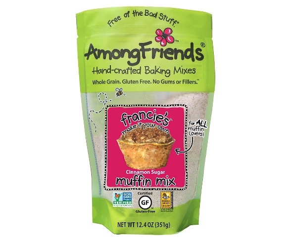 Among Friends&#174; Gluten Free Cinnamon Sugar Muffin Mix - 12.4oz