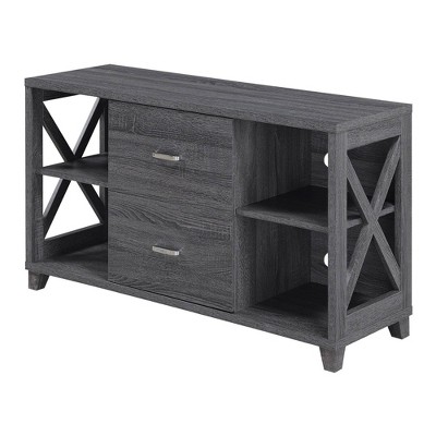 Oxford Deluxe 2 Drawers TV Stand for TVs up to 52" - Breighton Home
