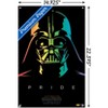 Trends International Star Wars: Saga - Darth Vader Pride Unframed Wall Poster Print Clear Push Pins Bundle 14.725" x 22.375" - 3 of 4