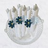 Big Dot of Happiness Holy Nativity - Manger Scene Religious Christmas Paper Napkin Holder - Napkin Rings - Set of 24 - 3 of 4