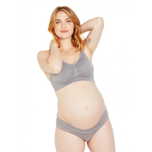 Motherhood Maternity 1X Plus Size Basic Seamless Maternity Bra In Nude -  ShopStyle