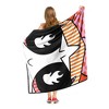 Cartoon Network Powerpuff Girls Blossom Fiirey Eyes Silk Touch Throw Blanket 50x60 Inches - 4 of 4