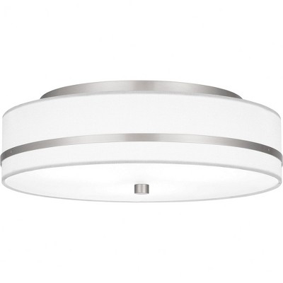 Quoizel Lighting 3 - Light Flush Mount in  Brushed Nickel