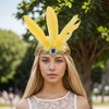 Unique Bargains Women's Feather Elastic Band Headband 1 Pc - 2 of 4