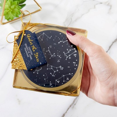 Kate Aspen Under the Stars Glass Coasters