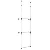 vidaXL Telescopic Wardrobe System with Rods Aluminum - image 2 of 4