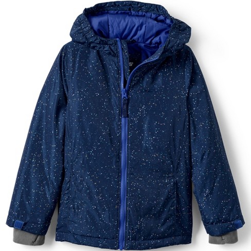 Lands End Kids Husky Insulated Winter Jacket Xx Large Husky Night Sky Print Target