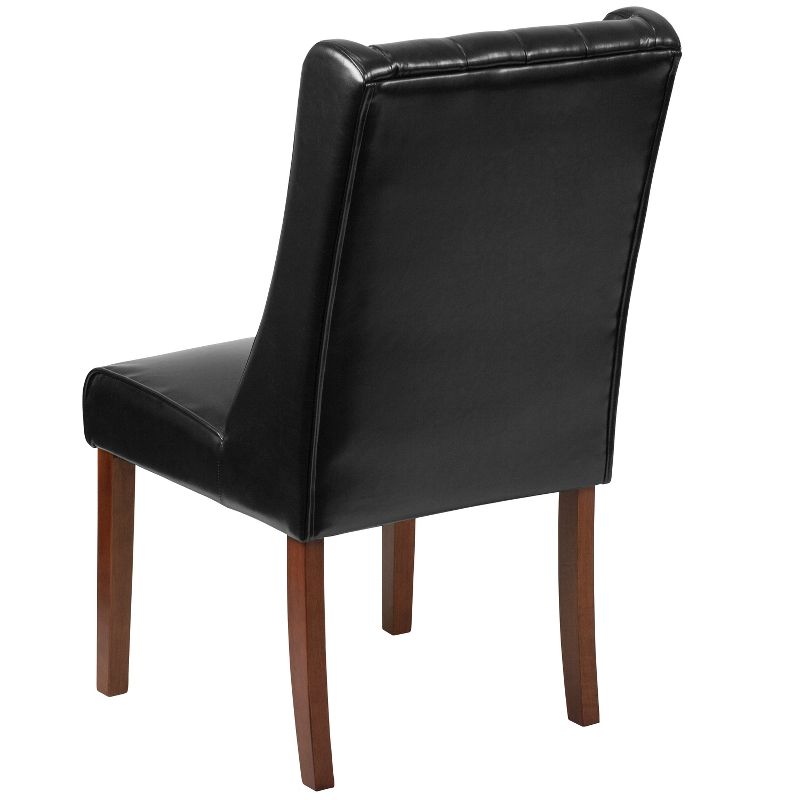 Flash Furniture HERCULES Preston Series Tufted Parsons Chair with Side Panel Detail, 6 of 9
