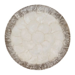 Saro Lifestyle Capiz Glow Placemat (Set of 4) - 1 of 4