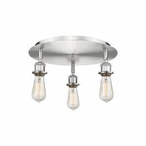 Ballston - 3 Light Flush Mount In Industrial Style-3.5 Inches Tall and 11.75 Inches Wide - 1 of 1