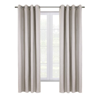Stockton Grommet Top Blackout Curtain Panel - Thermaplus