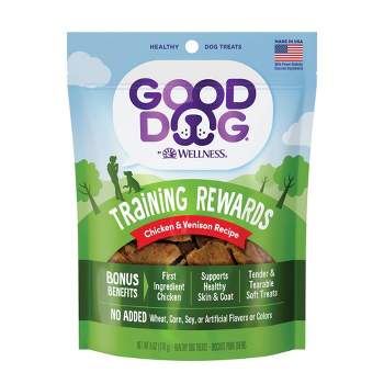 Good Dog by Wellness Training Rewards Chicken & Venison Recipe Dog Treats - 6oz