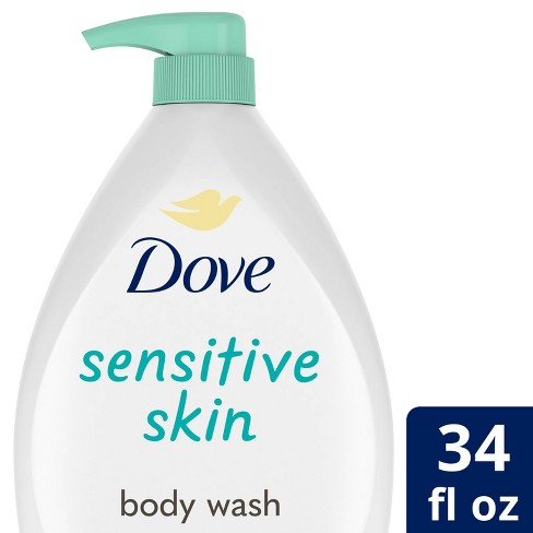 Dove Beauty Sensitive Skin Hypoallergenic and Sulfate-Free Body Wash - 34 fl oz - image 1 of 4