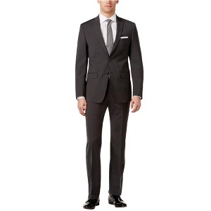 Calvin Klein Mens Pin Stripe Two Button Formal Suit - 1 of 1