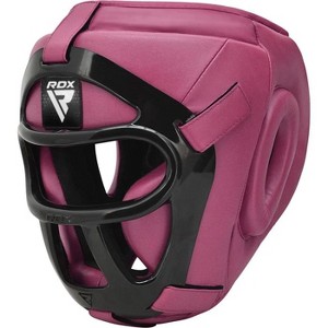 Sports RDX T1 HeadGuard Comfort & Durability with Removable Face Cage for Sparring, Grappling, Martial Arts, Kickboxing, Taekwondo - 1 of 4
