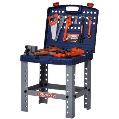 DECKER Power Tool Workshop Play Toy Workbench for Kids with Drill