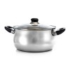 Oster Rametto 8 Piece Stainless Steel Kitchen Cookware Set with Glass Lids - 2 of 4