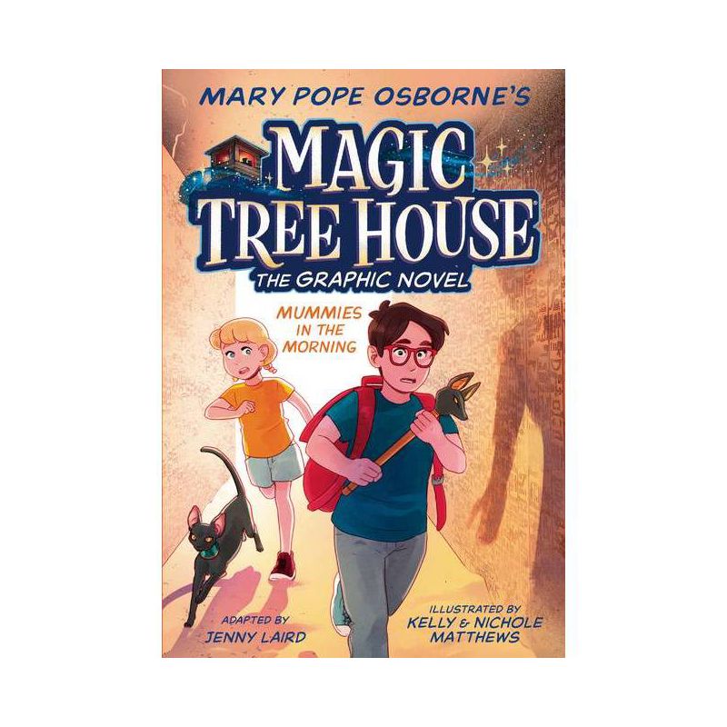 Mummies in the Morning Graphic Novel - (Magic Tree House (R)) by Mary Pope Osborne, 1 of 2