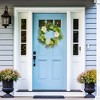 Northlight Mixed Floral Artificial Spring Wreath, 22-Inch - 3 of 4