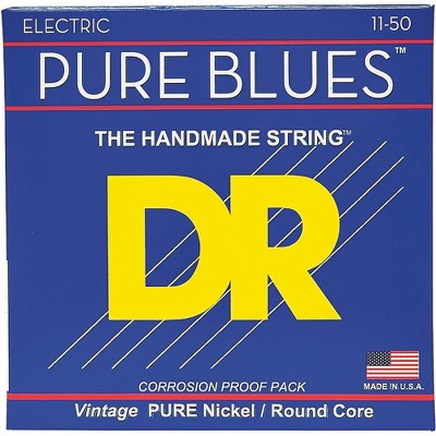 DR Strings PHR11 Pure Blues Nickel Heavy Electric Guitar Strings