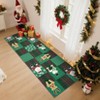 Christmas Checkered Accent Rug with Non Slip Backing - 4 of 4