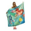 Disney Princesses Underwater Friends Silk Touch Throw Blanket 50x60 Inches - 4 of 4