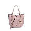 MKF Collection Imogene Two-tone Whip Stitches Vegan Leather Women’s Shoulder bag with Wallet by Mia K - 2 of 4