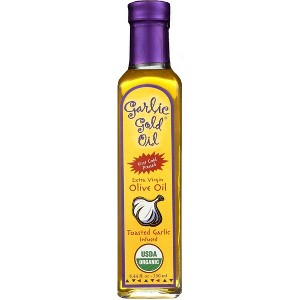 Organic Golden Garlic Oil by Garlic Gold  -  8.44 oz ( 250ml) Oil - 1 of 3