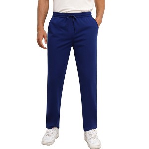 Coolmee Men's Straight Sweatpants with Pockets Casual Athletic Pants for Workout Running - 1 of 4