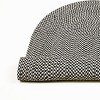 Colonial Mills Milton Houndstooth Tweed Braided Runner, Black 2' x 5', Oval Shape - 3 of 4