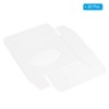 Unique Bargains Sturdy Homemade Paper Soap Box with Oval PVC Window for DIY 20 Pcs - 3 of 4