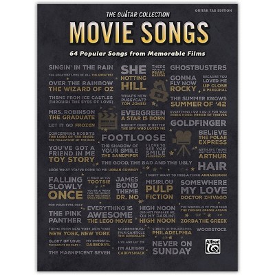 Alfred The Guitar Collection: Movie Songs Guitar TAB Edition Songbook