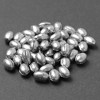 Unique Bargains Oval Shape Saltwater Freshwater Fishing Lead Egg Sinkers 0.4" x 0.2" 50 Pcs - 4 of 4