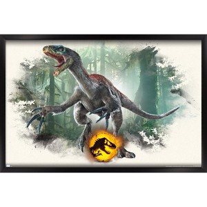 Trends International Jurassic World: Dominion - Therizinosaurus Focal Framed Wall Poster Prints - 1 of 4