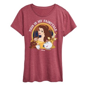 Women's - Disney Princess - Belle This Is My Fairytale Short Sleeve Graphic T-Shirt - 1 of 4