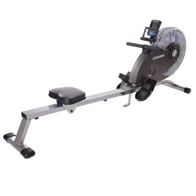 stamina fitness conversion 2 in 1 recumbent bike and rower exercise machine