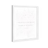 19" x 13" Second Star Motivational Quotes Framed Wall Art Gray - Olivia's Easel - 3 of 4