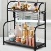 Cheer Collection Kitchen Countertop Organizer and Multi-Purpose Spice Rack (2-Tier) - 3 of 4
